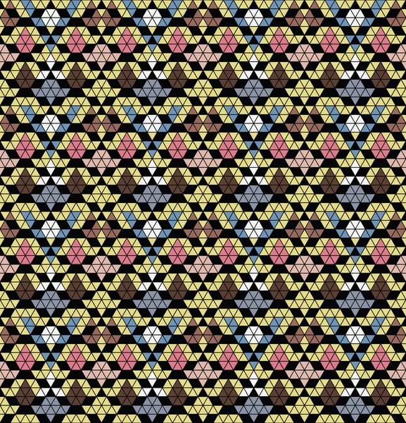 Modèle tribal multicolore . — Image vectorielle
