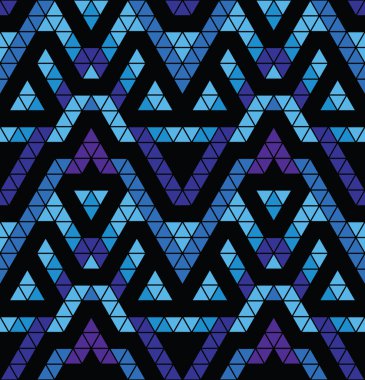 Kabile çok renkli desen.