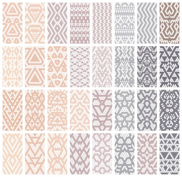 Conjunto de 24 patrones . — Archivo Imágenes Vectoriales