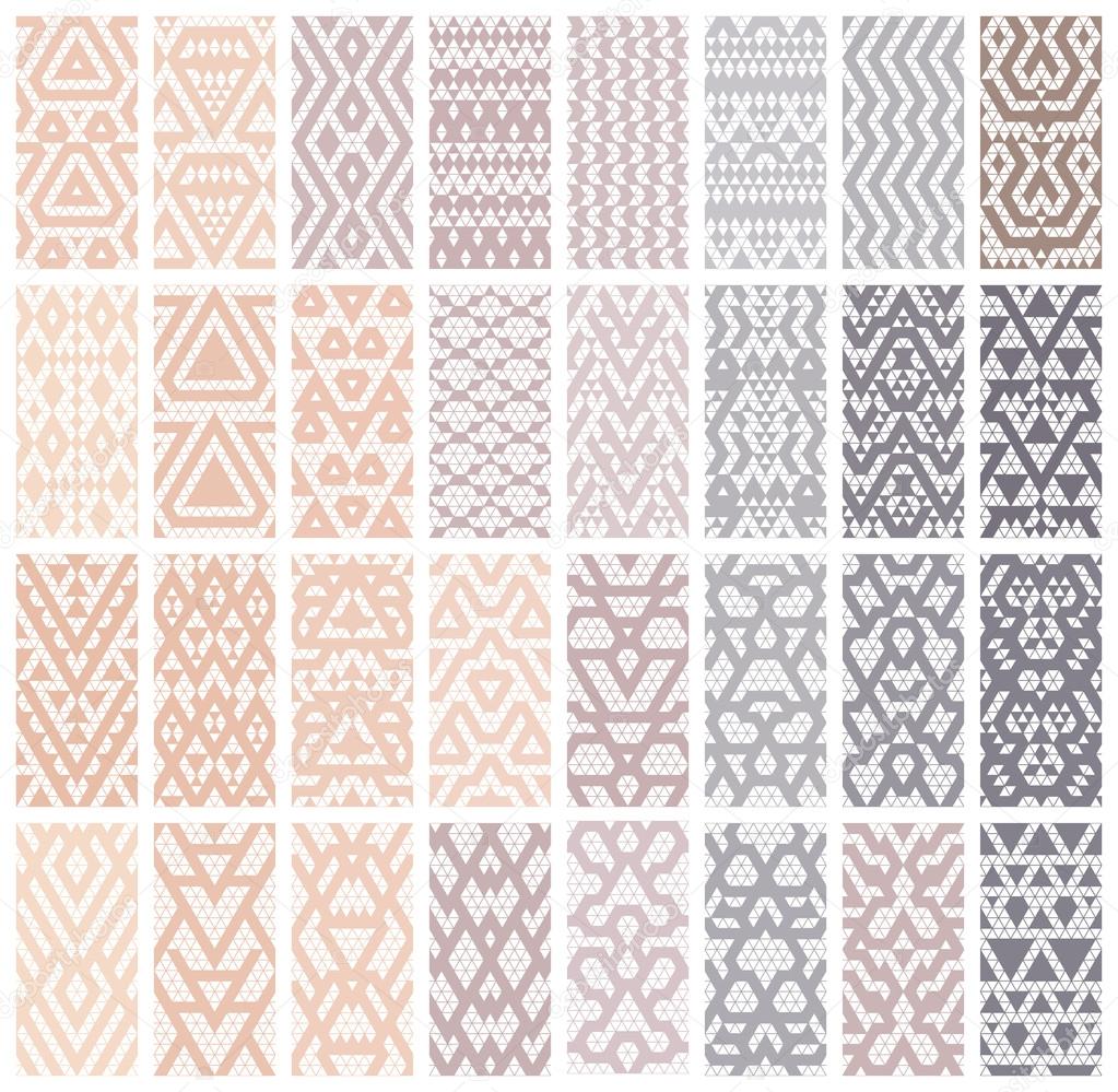 Set of 24 patterns.