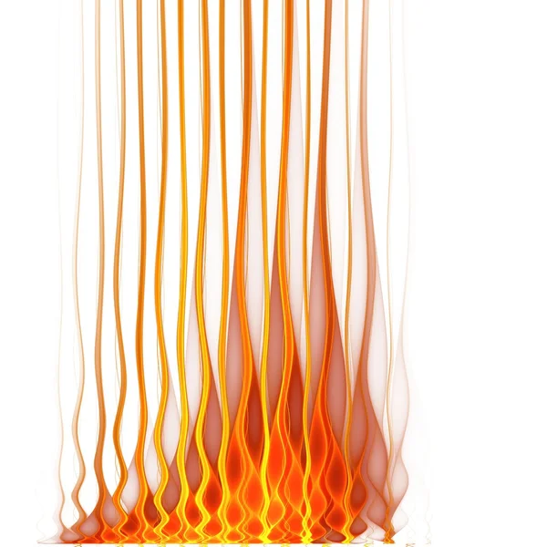 Red Flames a fractal — Stock Photo, Image