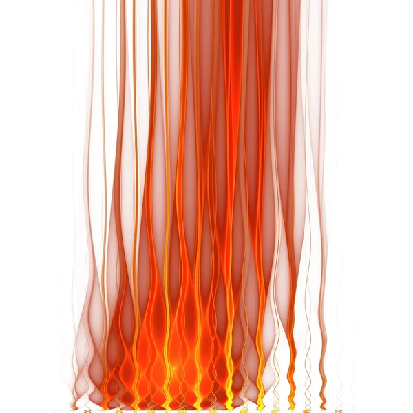 Red Flames a fractal — Stock Photo, Image