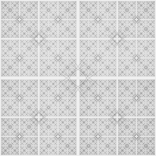 Patrón geométrico abstracto en blanco y negro sin costuras, estilo árabe —  Fotos de Stock