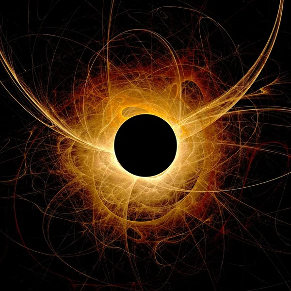 El ojo de Dios - Eclipse Solar — Foto de Stock