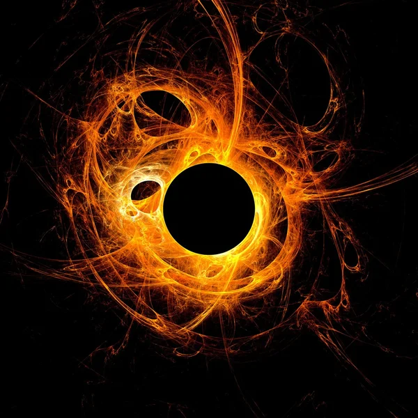 Het oog van god - zonsverduistering — Stockfoto