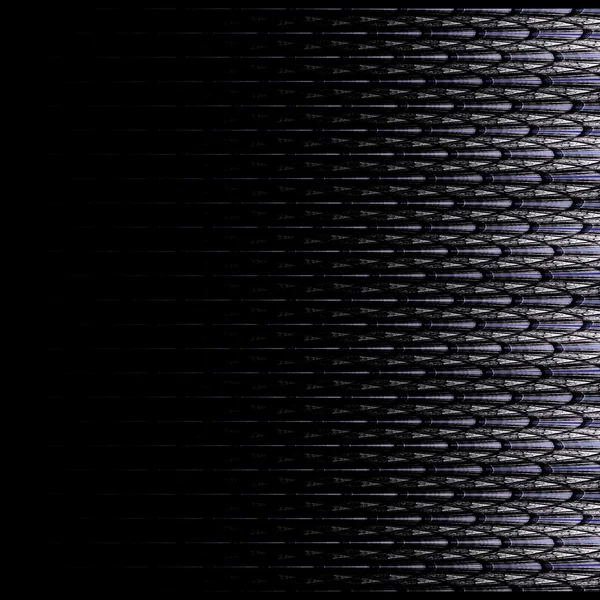 Симметричный черный фрактальный цветок, цифровой логарифм — стоковое фото