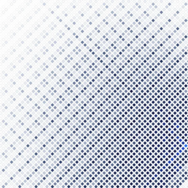 ภาพประกอบโมเสคพิกเซลสี่เหลี่ยมสีฟ้าเศษส่วนนามธรรม — ภาพถ่ายสต็อก