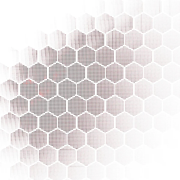 Honeycomb fractal gold hex pixel grid illustration