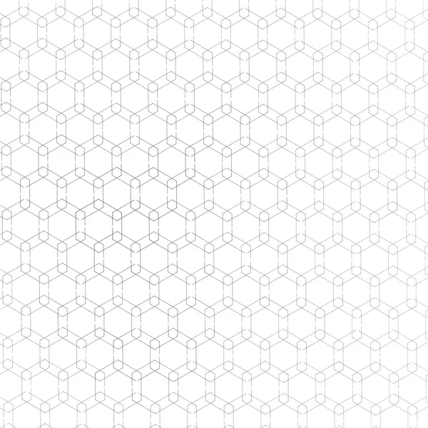 Petek fraktal altın onaltılık piksel kılavuz illüstrasyon