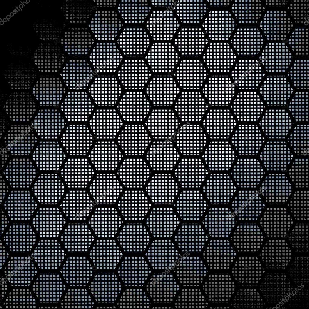 Waben Fraktal gold hex Pixel Raster Abbildung — Stockfoto ... Waben Fraktal gold hex Pixel Raster Abbildung — Stockfoto ...