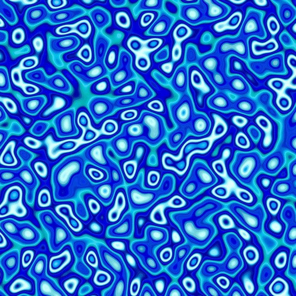 Abstract fractal blue and white distorted background — Stock Photo, Image