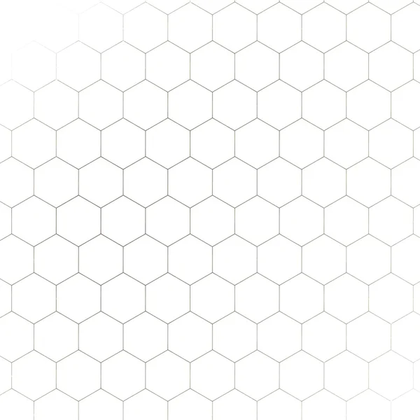 Honeycomb fractal ทอง hex พิกเซลตารางภาพประกอบ — ภาพถ่ายสต็อก