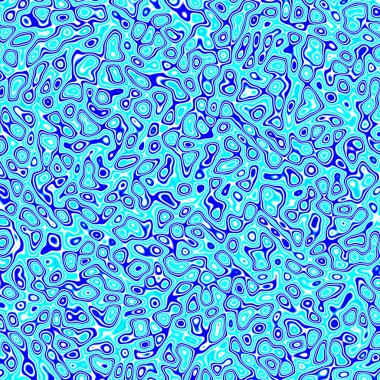 Soyut fraktal mavi marbleized psychedelic plazma