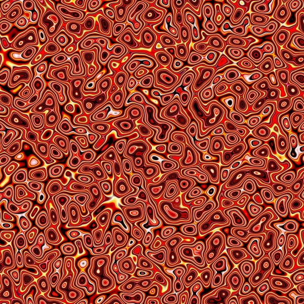 Abstraktní fraktální červené marbleized psychedelické plazma — Stock fotografie