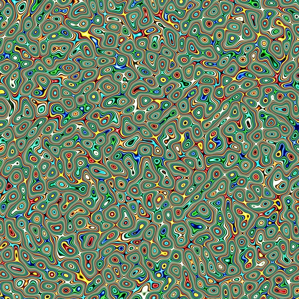 Modré abstraktní fraktální marbleized psychedelické plazma — Stock fotografie