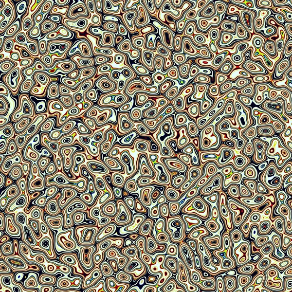 Plasma psicadélico marbleizado azul fractal abstrato — Fotografia de Stock