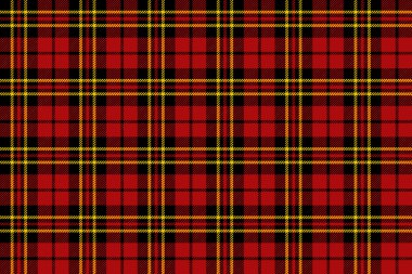 Kusursuz tartan vektör deseni