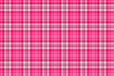 Parlak pembe, pürüzsüz tartan