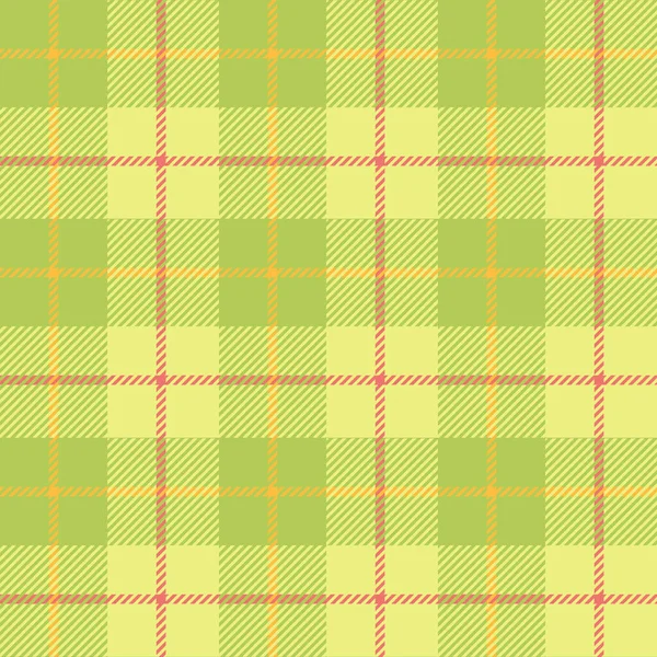 Sömlös Vektor Tartan Mönster Illustration — Stock vektor