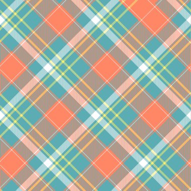 Dikişsiz ekose deseni