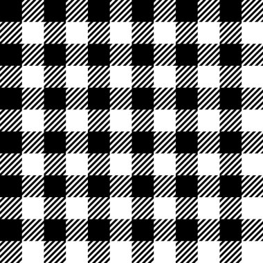 Dikişsiz vichy desen