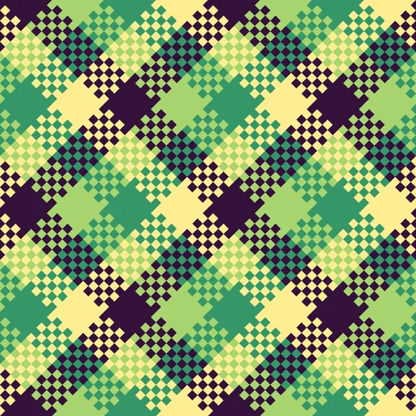 Pixel kunst design, naadloze patroon — Stockvector