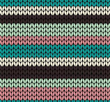 Dikişsiz örgü desen