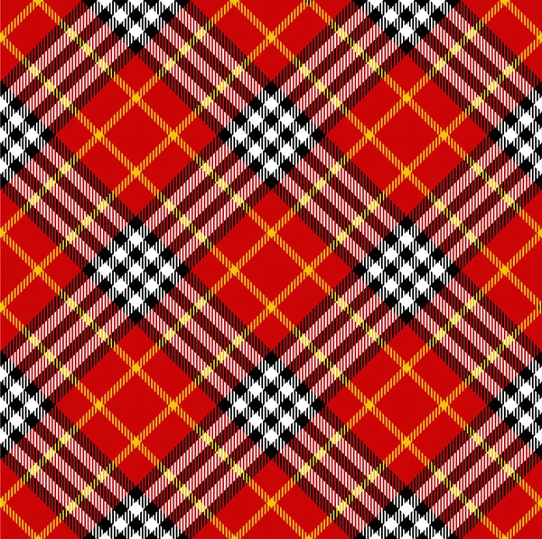 Seamless vector tartan pattern — Stock Vector