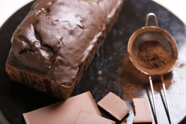 Lezzetli çikolatalı pasta