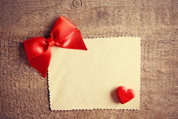 Blank regalo San Valentino — Foto Stock