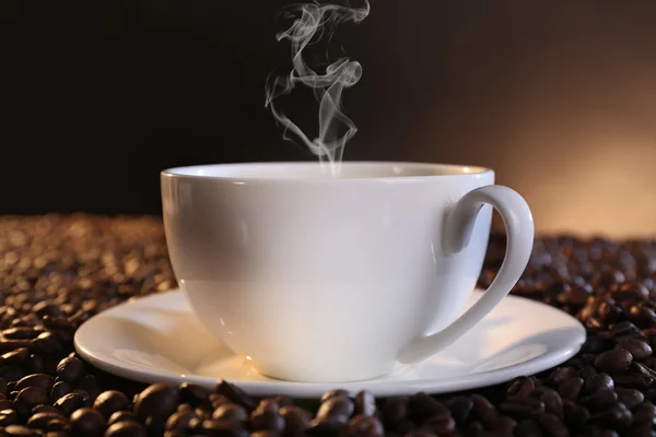 Tazza di caffè caldo — Foto Stock