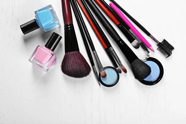 Nástroje pro make-up a kosmetiku — Stock fotografie