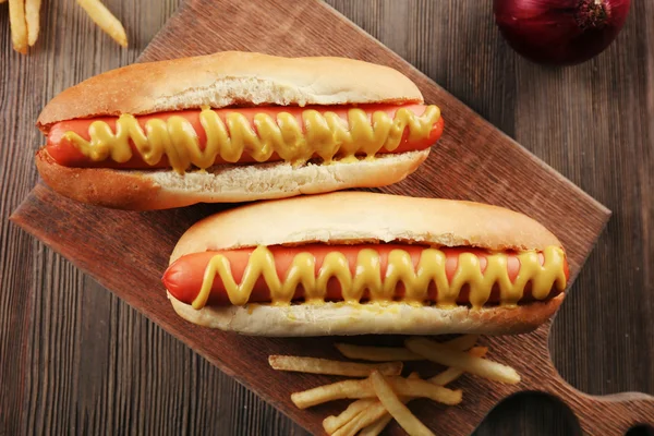 Hot Dogs frais — Photo