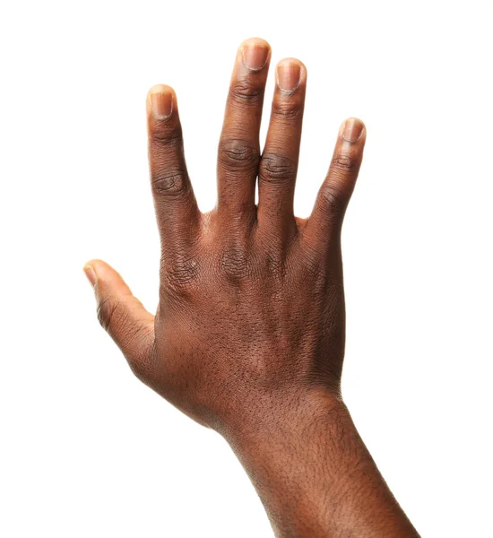 Mano humana mostrando gesto — Foto de Stock