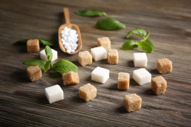 kesme şeker ve stevia