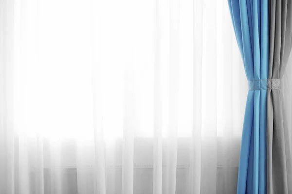 Curtain on the window — Stock Photo, Image