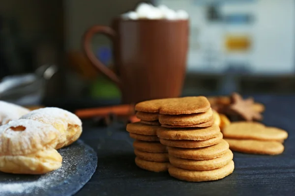 Galletas en forma de corazón — Foto de Stock