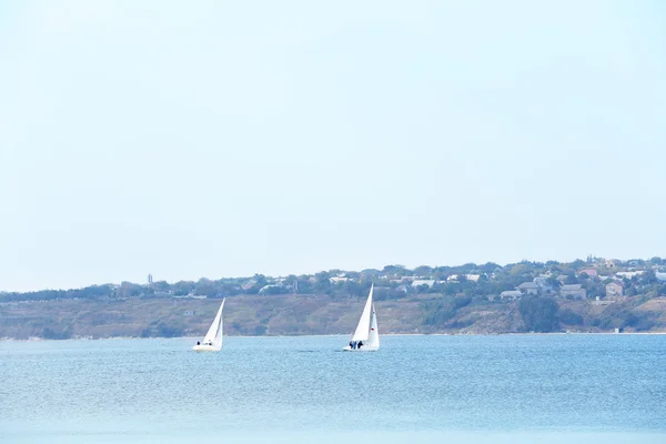 Regata de yates de vela —  Fotos de Stock