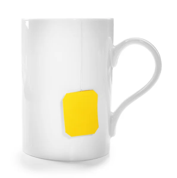 Tasse Tee isoliert — Stockfoto