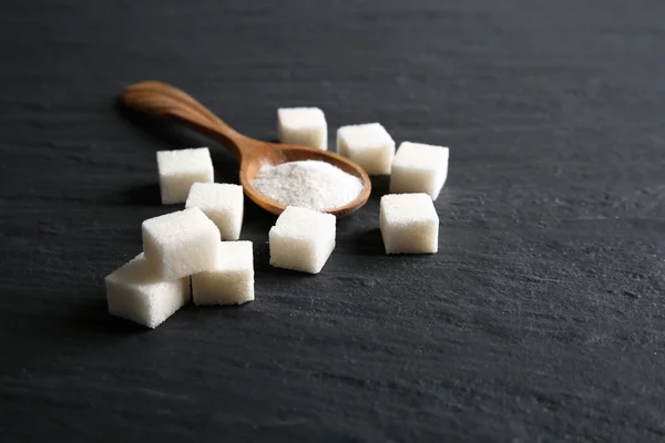 Куча кубиков сахара — стоковое фото