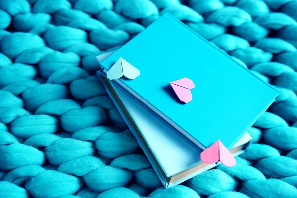 Heart bookmark for book — Stock Photo, Image