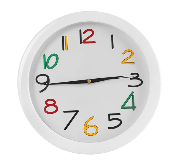 Round wall clock — Stock Photo, Image