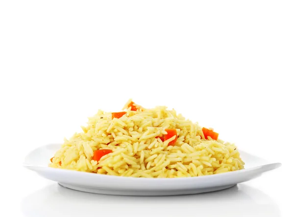 Plato de arroz vegetariano — Foto de Stock