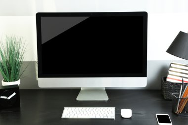 Çalışma alanı ile modern bilgisayar