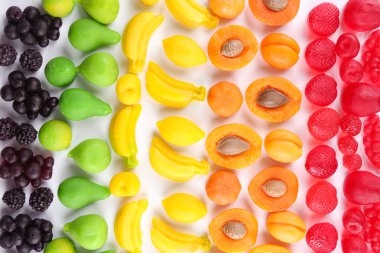 Meyve şekerleri portre