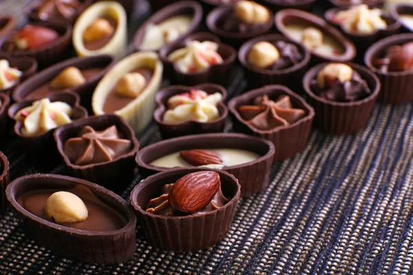 Savoureux bonbons au chocolat — Photo