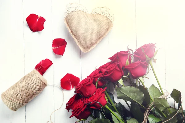 Bouquet of red roses — Stock Photo, Image