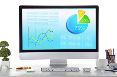 Çalışma alanı ile modern bilgisayar