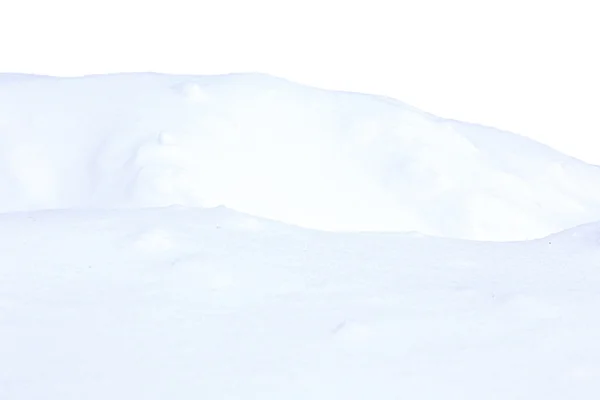 Schöne natürliche Schneeverwehungen — Stockfoto