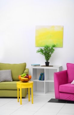 modern oturma odası